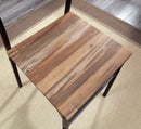 Lamount 5-Piece Dining Set in Natural and Espresso