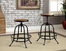 Kline Industrial Swivel Bar Stools (Set of 2)
