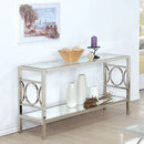 Garado Contemporary Metal Console Table