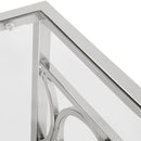 Garado Contemporary Metal Console Table