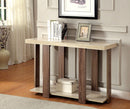 Adler Contemporary Open Shelf Sofa Table