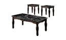 Myrna Traditional Marble Top 3-Piece Table Set