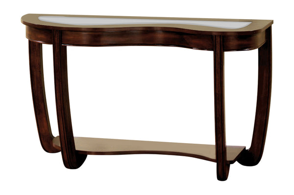 Shervin Transitional Open Shelf Sofa Table