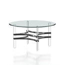 Bilmar Glass Top Coffee Table