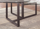 Muria Glass Top Coffee Table