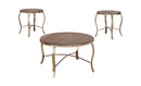 Jezabel Transitional Round 3-Piece Table Set
