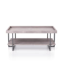 Humere Tray Top Coffee Table in Antique Gray