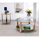 Storna Contemporary Open Shelf End Table