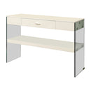 Beliza Contemporary Multi-Storage Sofa Table
