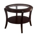 Dorite Contemporary Open Shelf End Table