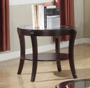 Dorite Contemporary Open Shelf End Table