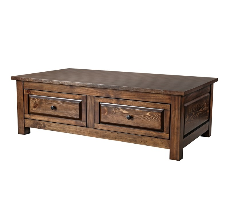 Patrick Transitional 2-Drawer Coffee Table