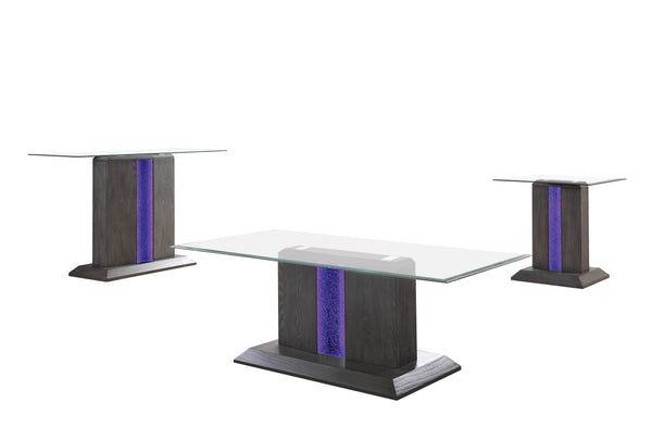 Lillon Contemporary 3-Piece Wood Table Set