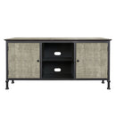 Ronda 6-Shelf 60-inch TV Stand in Gray
