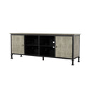 Ronda 8-Shelf 72-inch TV Stand in Gray