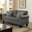 Trino Transitional Upholstered Loveseat