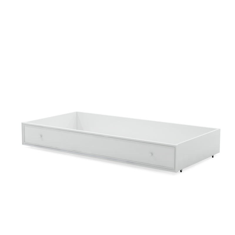 Tori Contemporary Solid Wood Trundle in White