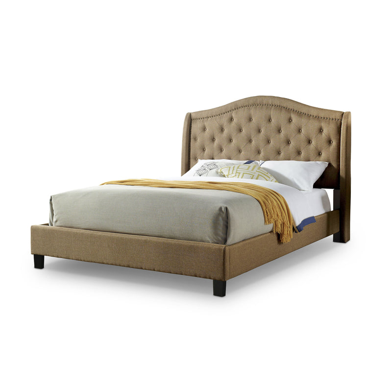 Bantris Tufted Full Bed in Brown