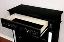 Vabelle Traditional 5-Drawer Chest in Black