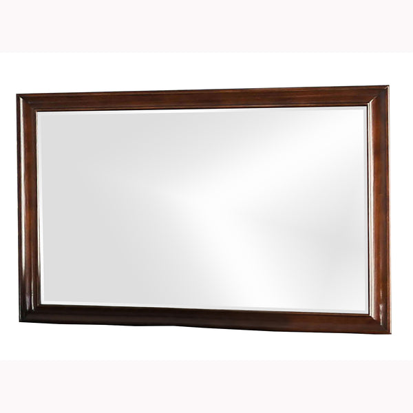Manda Transitional Wood Framed Mirror