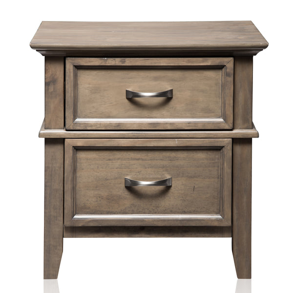 Perdomo Transitional 2-Drawer Nightstand