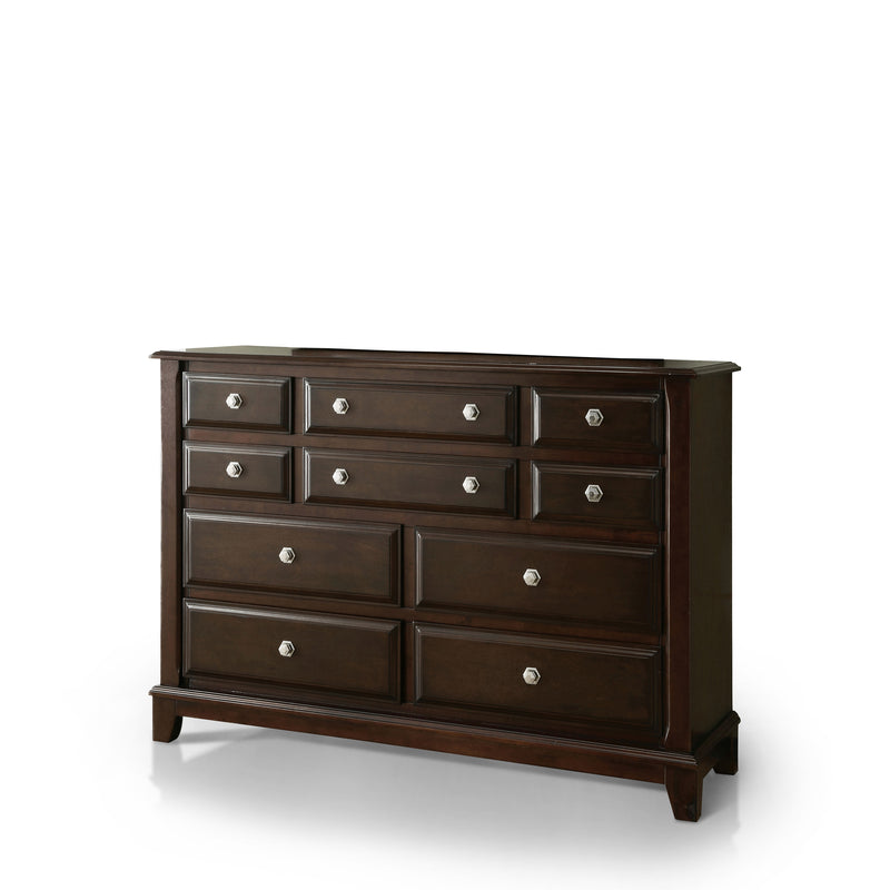 Falan Transitional 10-Drawer Dresser