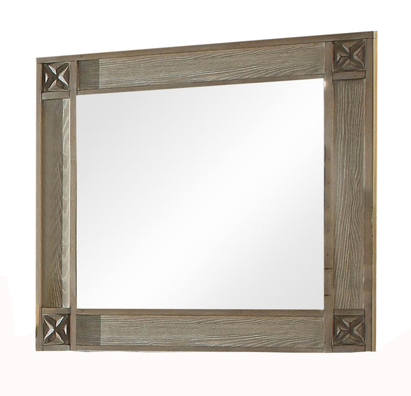 Stokley Transitional Wood Framed Mirror