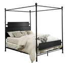 Beracco Transitional Metal Panel Bed in Queen