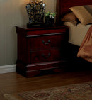 Corella Transitional Nightstand in Cherry
