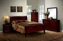 Corella Transitional Nightstand in Cherry