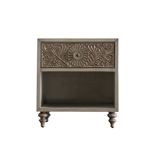 Lalene Transitional 1-Shelf Nightstand