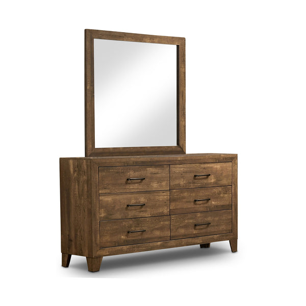 Quail 6-Drawer Dresser and Mirror Set