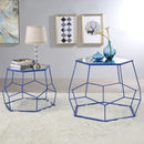 Boris 2-Piece Nesting Tables in Blue