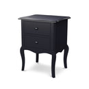 Annie Traditional 2-Drawer Nightstand in Blue
