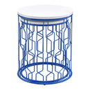 Vereira 2-Piece Nesting Tables in Blue Coating