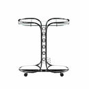 Scanlin 2-Shelf Serving Cart