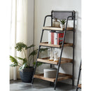 Rudson Transitional 4-Shelf Bookcase