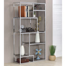 Meg Contemporary Metal 6-Shelf Display Shelf