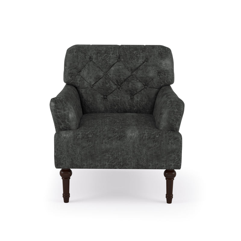 Coree Contemporary Tufted Accent Chair