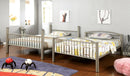 Pimmel Contemporary Metal Bunk Bed in Full