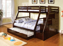 Stokela Transitional Solid Wood Bunk Bed