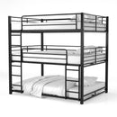 Dazza Contemporary Bunk Bed in Twin Triple