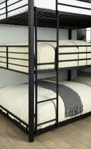 Dazza Contemporary Bunk Bed in Twin Triple