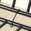 Nitzel Transitional Metal Bunk Bed in Black