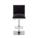 Mango Contemporary Swivel Bar Stool in Black