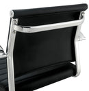 Zenah Contemporary Swivel Bar Stool in Black