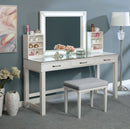 Wreston 3-Piece Vanity Set in Glossy White