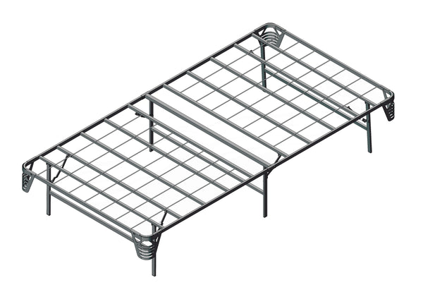 Fred Traditional Metal Bed Frame in Twin