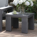 Dylan Contemporary Square Patio End Table