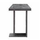 Phoyt Floating Bar Table in Distressed Gray